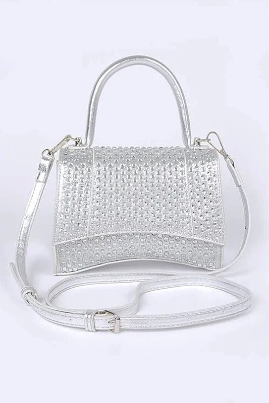 Glistening Nights Evening Crossbody Metallic