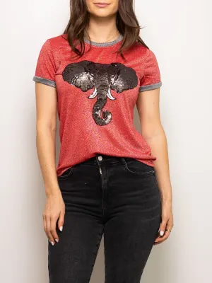 Glitter Elephant Tee