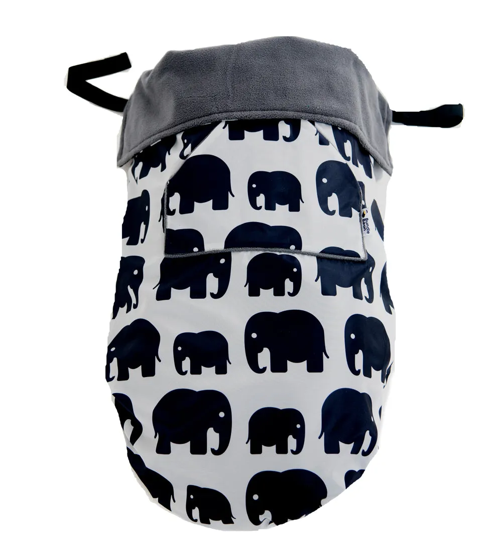 GO multi-use footmuff - GREY ELEPHANT