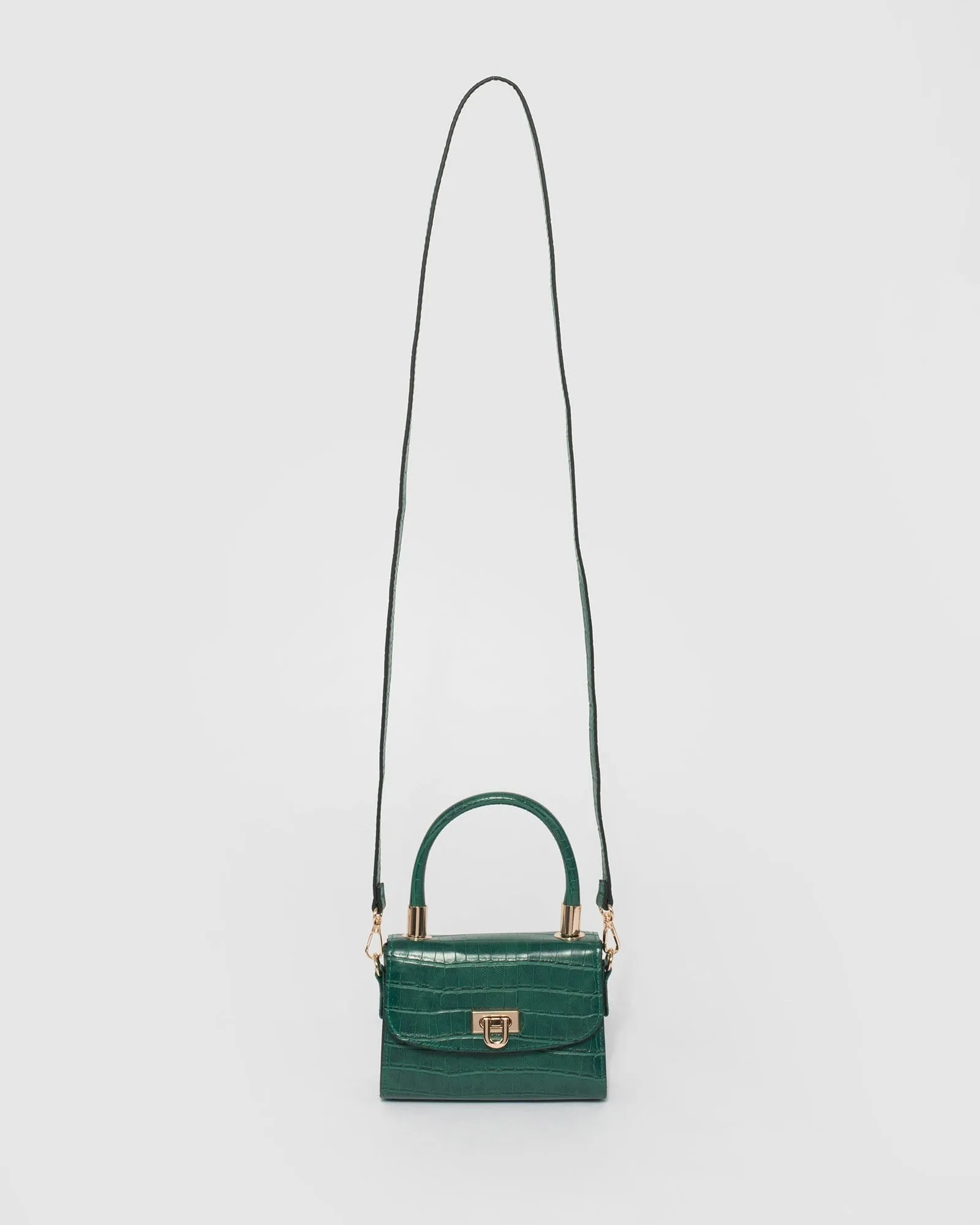 Green Kiki Lock Mini Bag