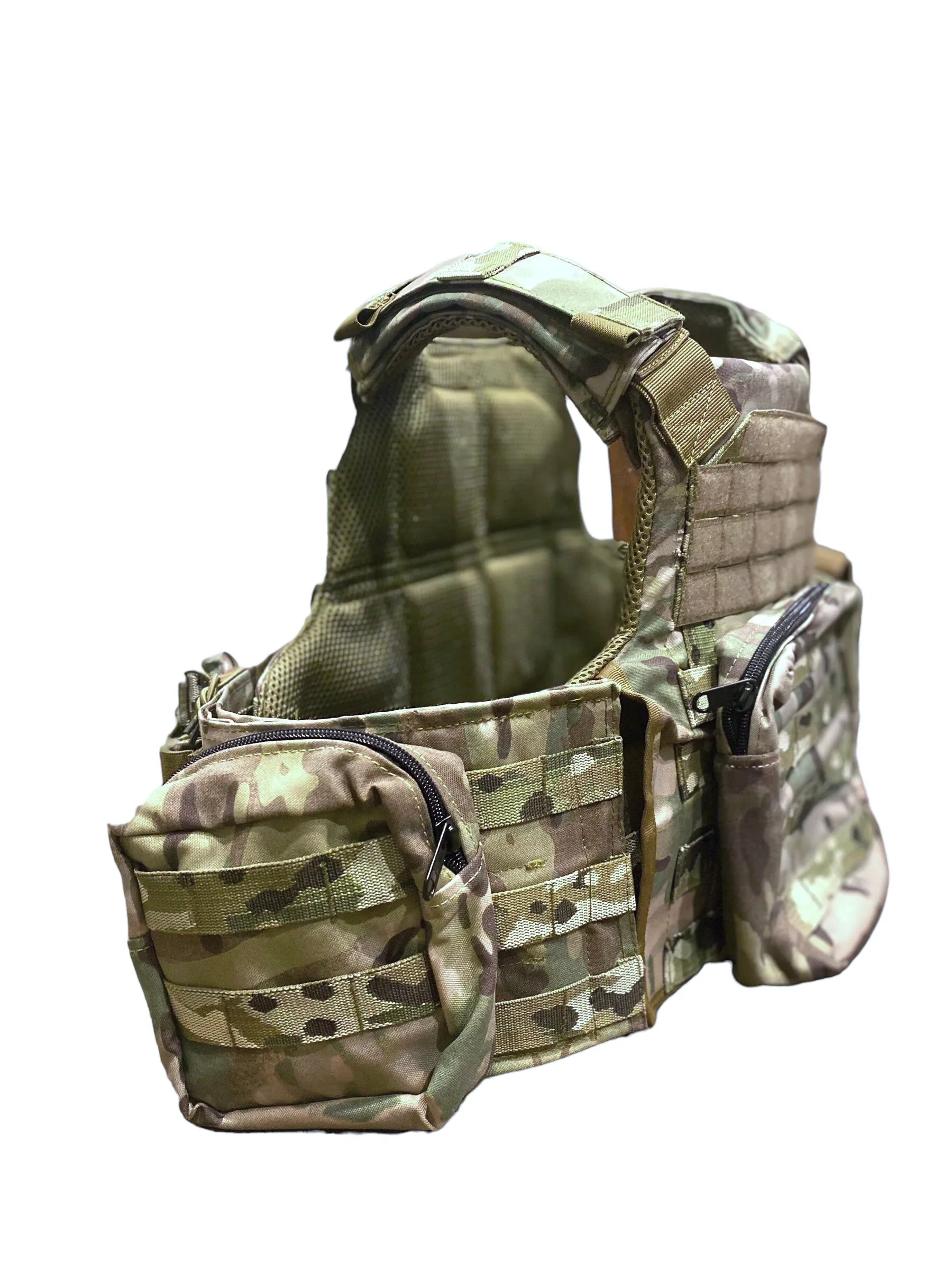 GTS Ballistic Plate Carrier Vest (FAPV G4) Multicam Size: Large