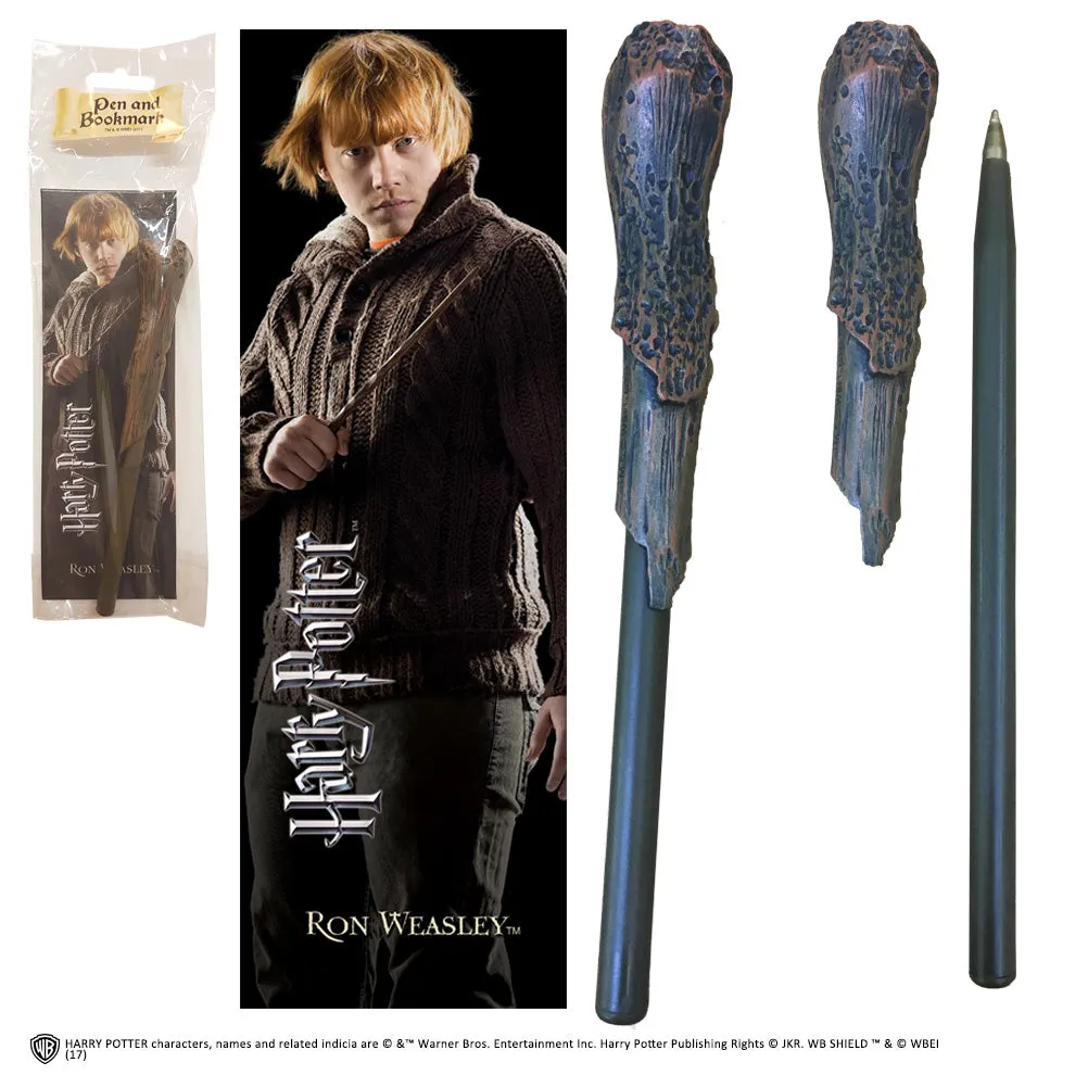 Harry Potter - Ron Weasley Wand Pen & Bookmark