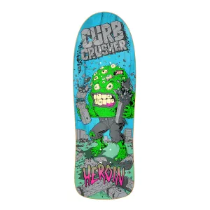 Heroin Skateboards Curb Crusher XL Barf Skateboard Deck - 10.25