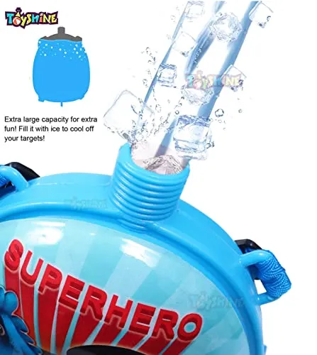 Holi Water Gun, High Pressure Gun, Back Holding Tank, 1.5 L