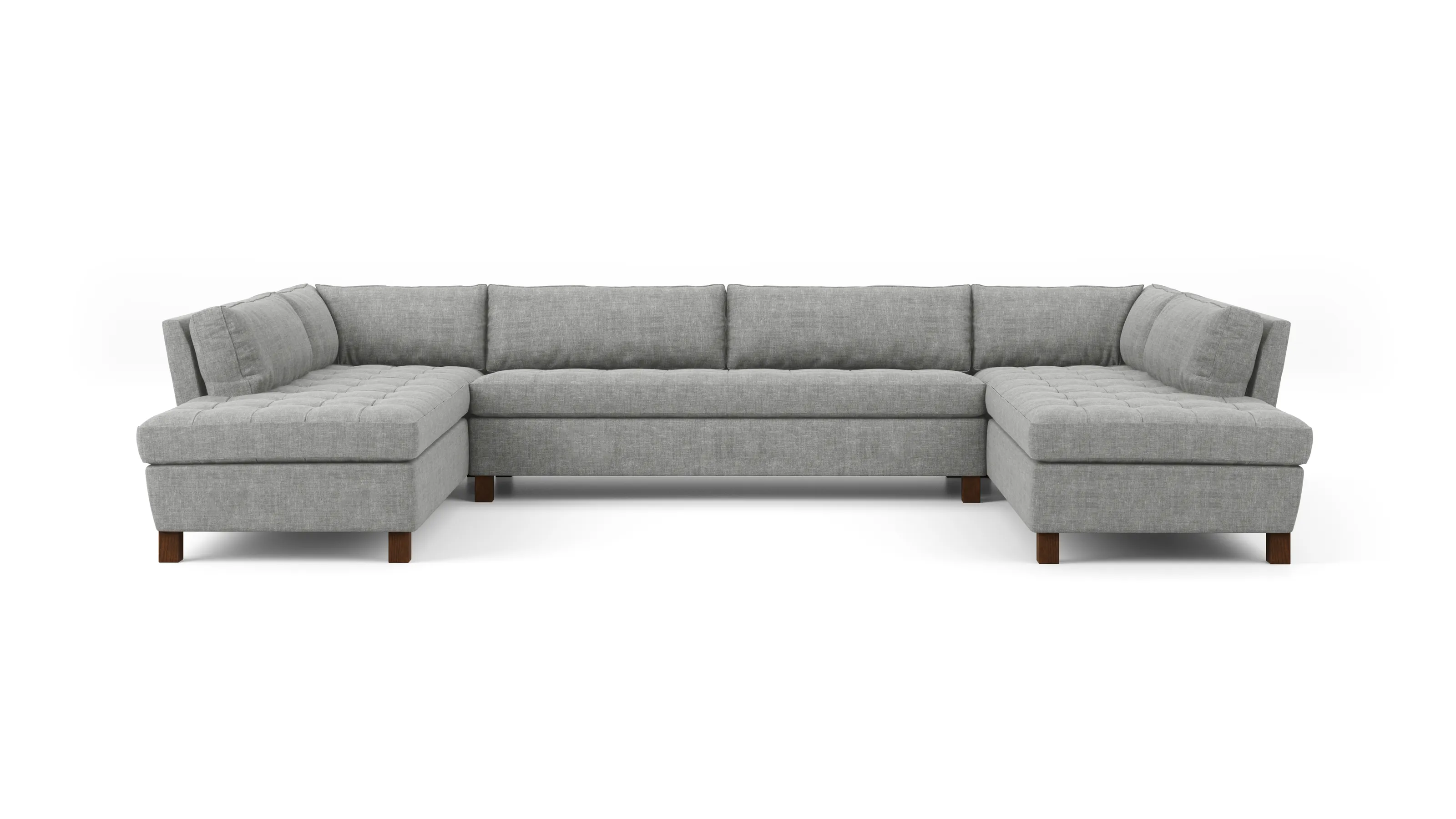 Home Sweet Home U-Shaped Bumper Sectional (100" x 139" x 100")