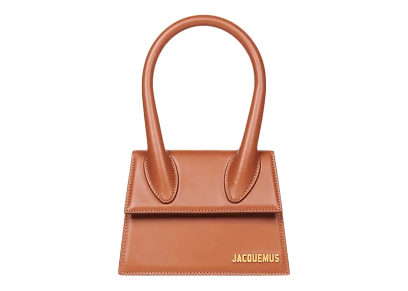 Jacquemus Le Chiquito Moyen Signature Handbag Light Brown