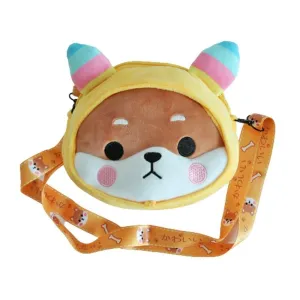 Kawaii Shiba Inu Plush Shoulder Bag - Kawaii Bag