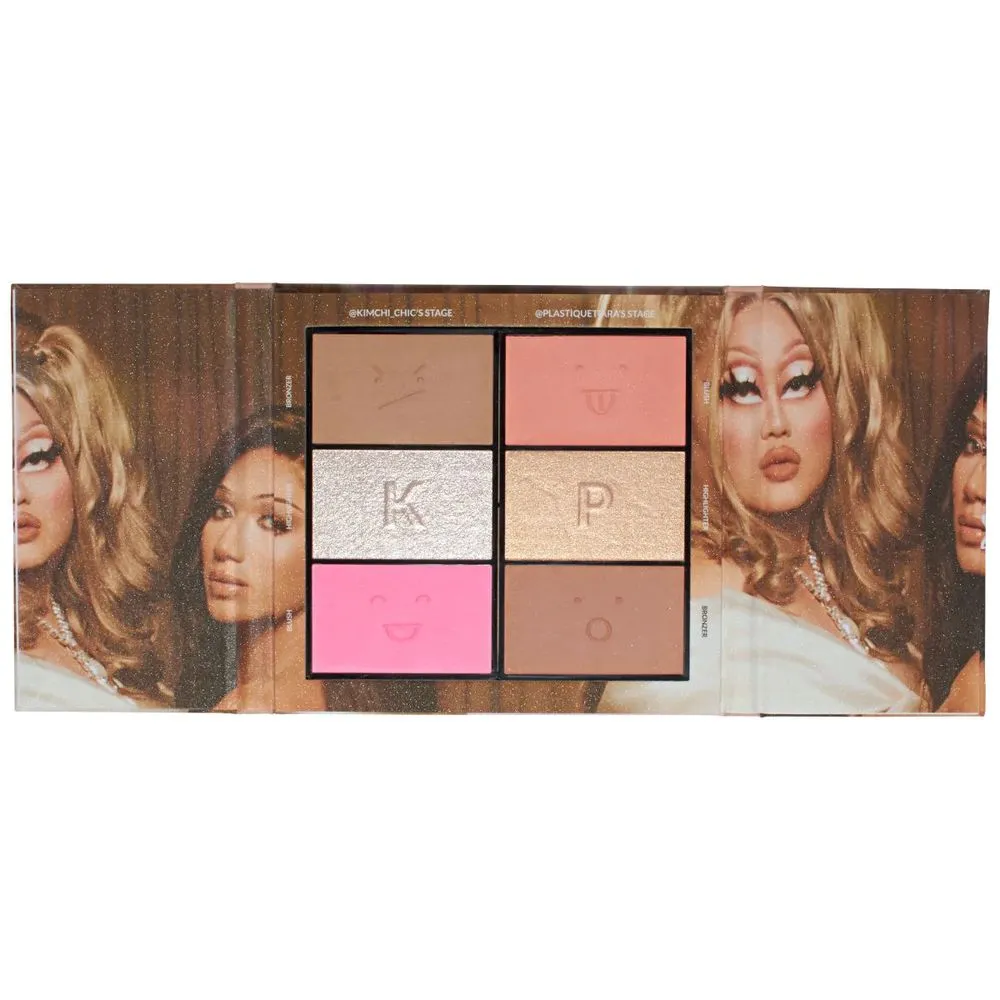 KimChi Chic KIMCHI X PLASTIQUE Nude Sensation: Blush, Bronzer & Highlighter Palette