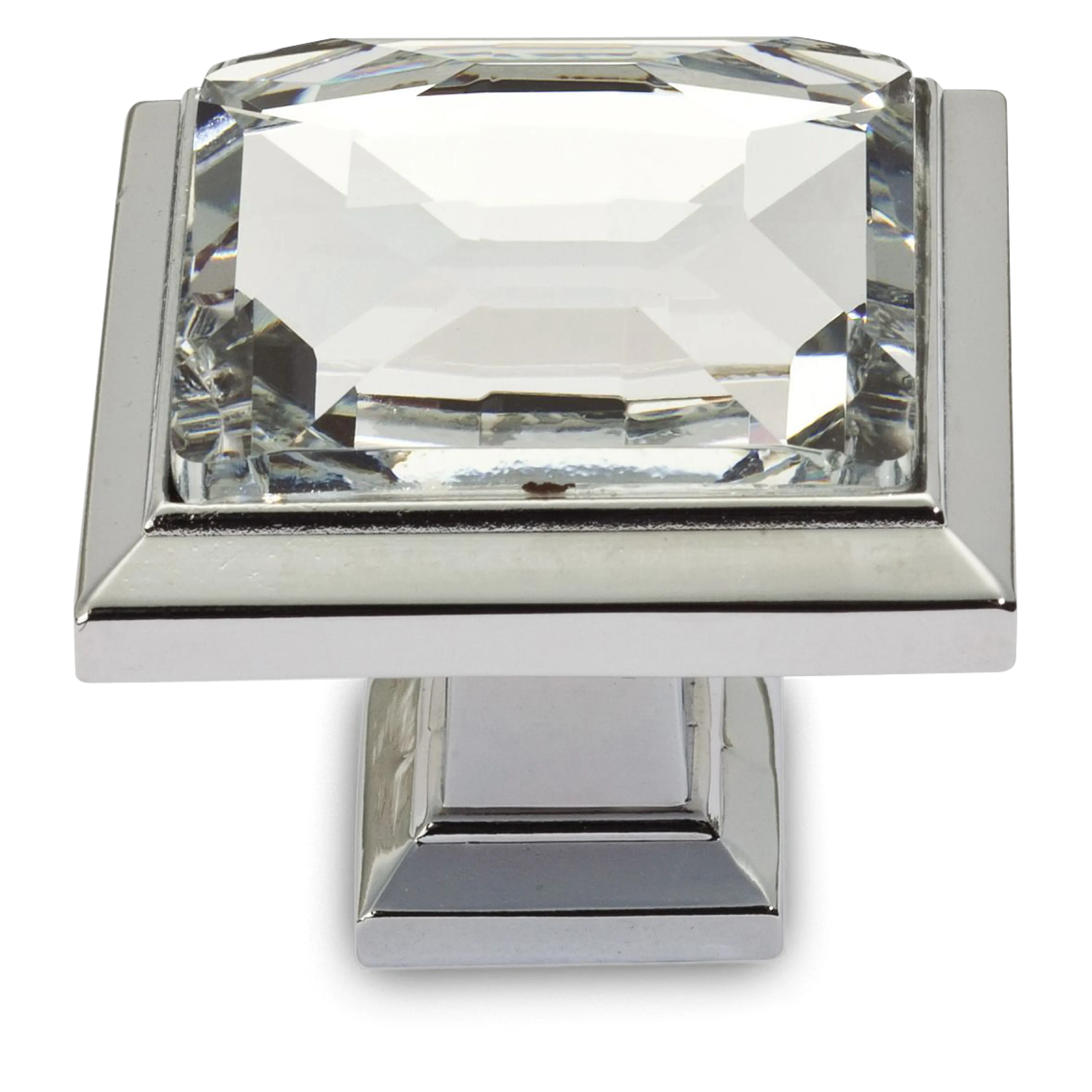 LEGACY CRYSTAL SQUARE KNOB