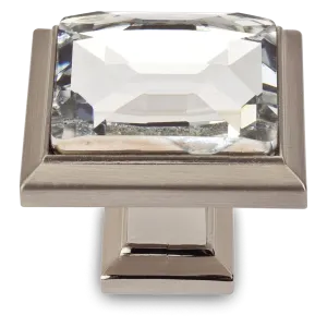 LEGACY CRYSTAL SQUARE KNOB