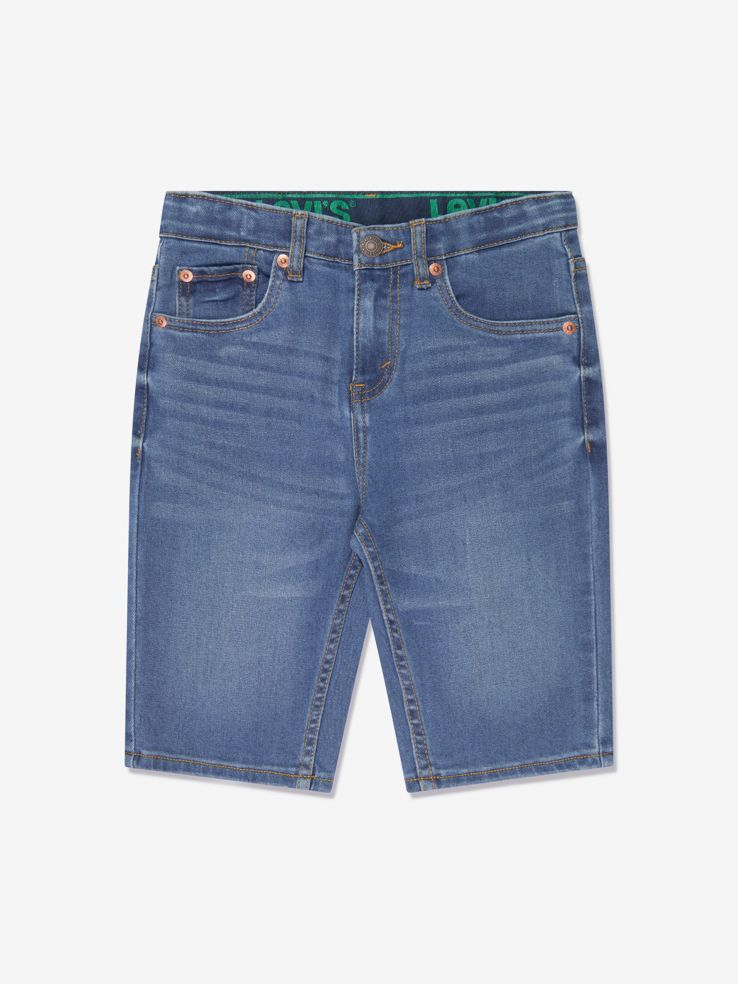 Levi's Wear Boys Slim Fit Eco Shorts in Blue