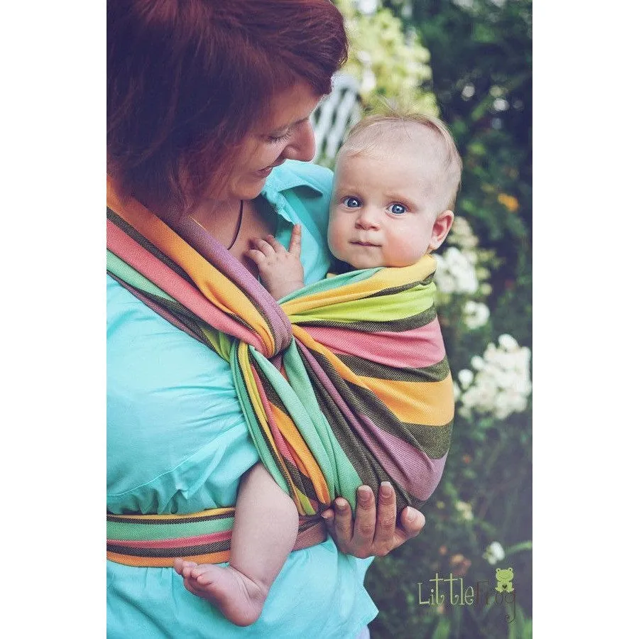 Little Frog Woven Wrap - Sunny Flourite