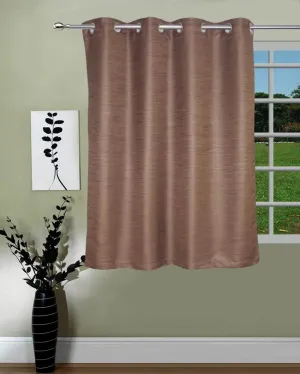 Luxurious Heavy Faux Silk Window Curtain | 5 ft