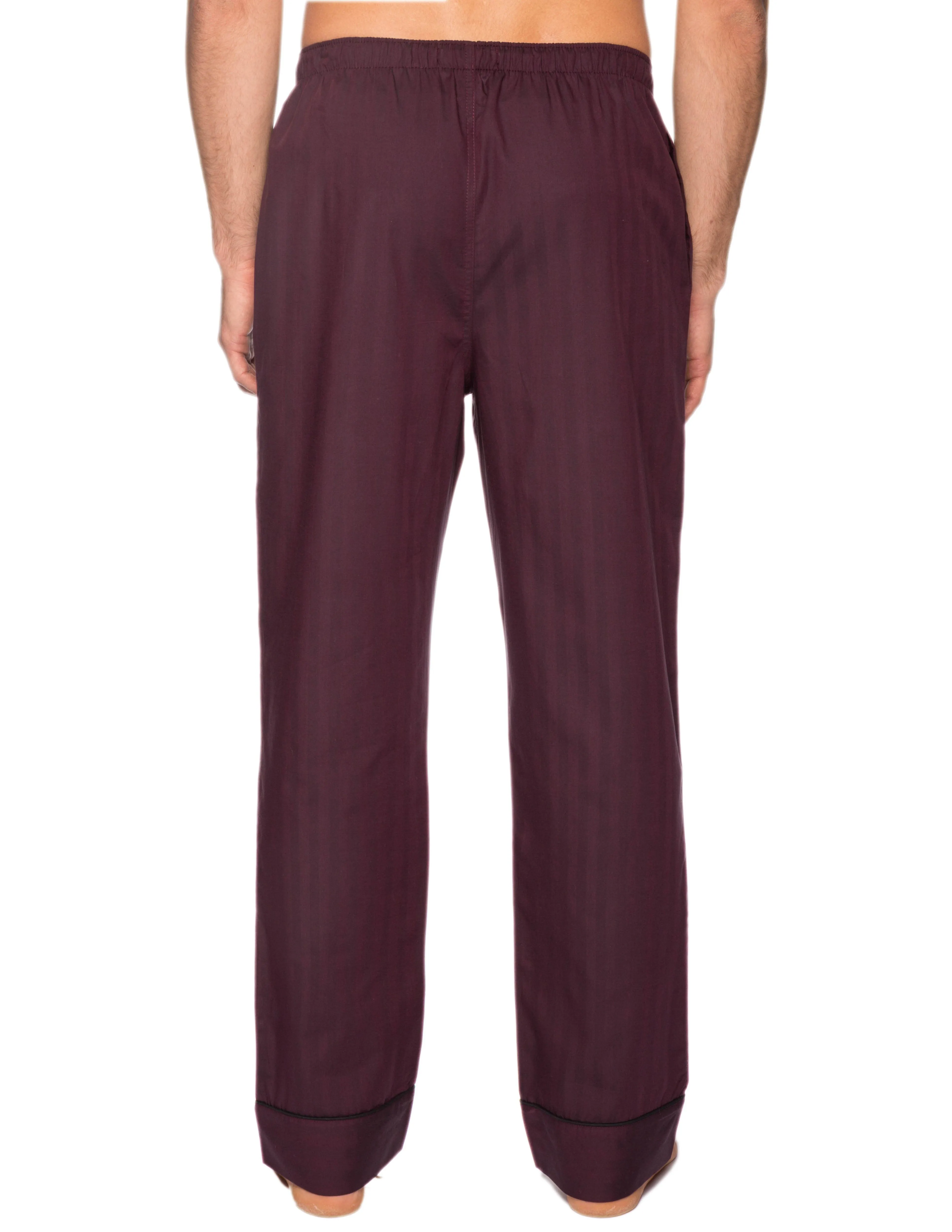 Mens 100% Cotton Comfort-Fit Sleep/Lounge Pants