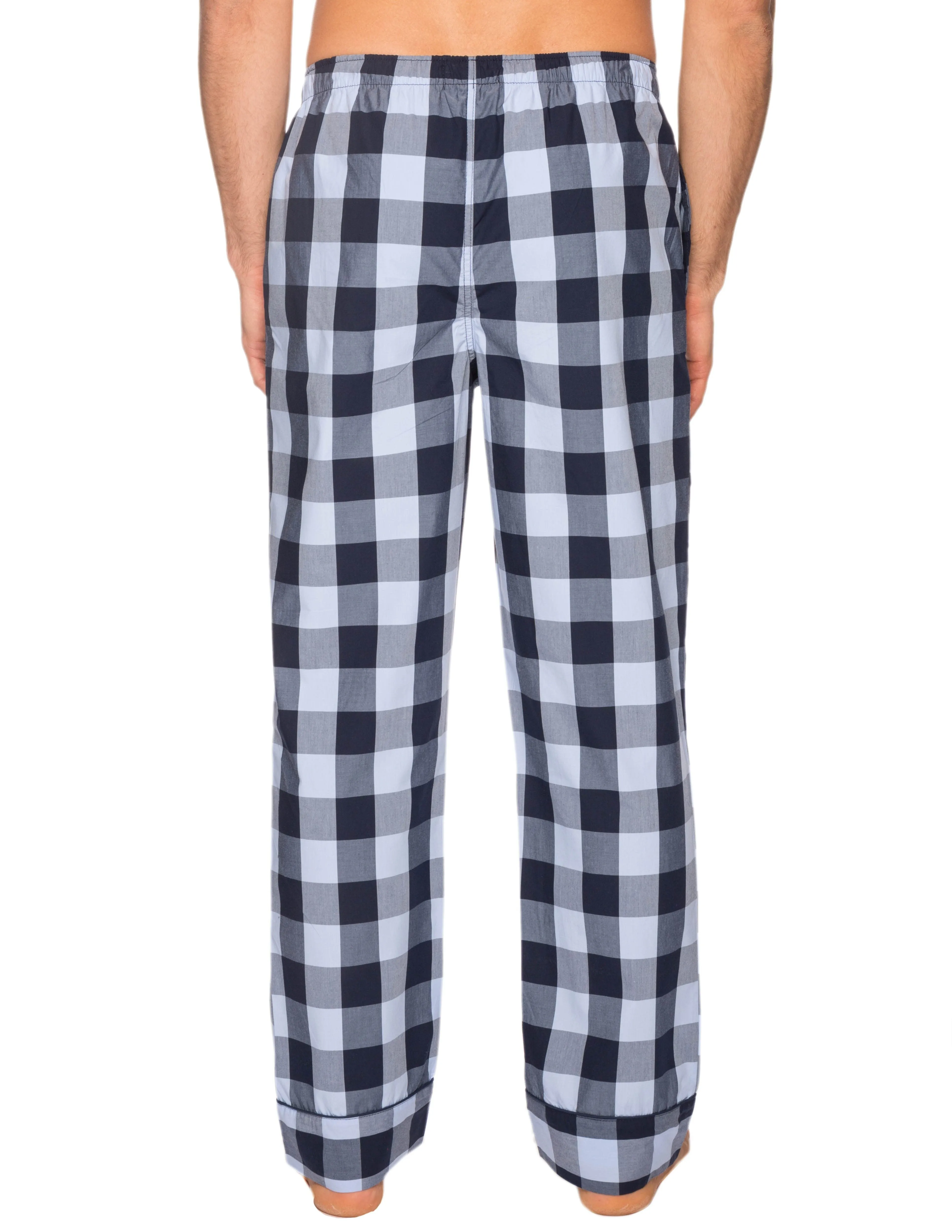 Mens 100% Cotton Comfort-Fit Sleep/Lounge Pants