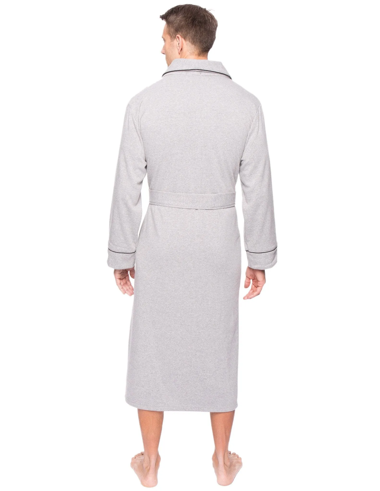 Men's Fleece Lined French Terry Robe