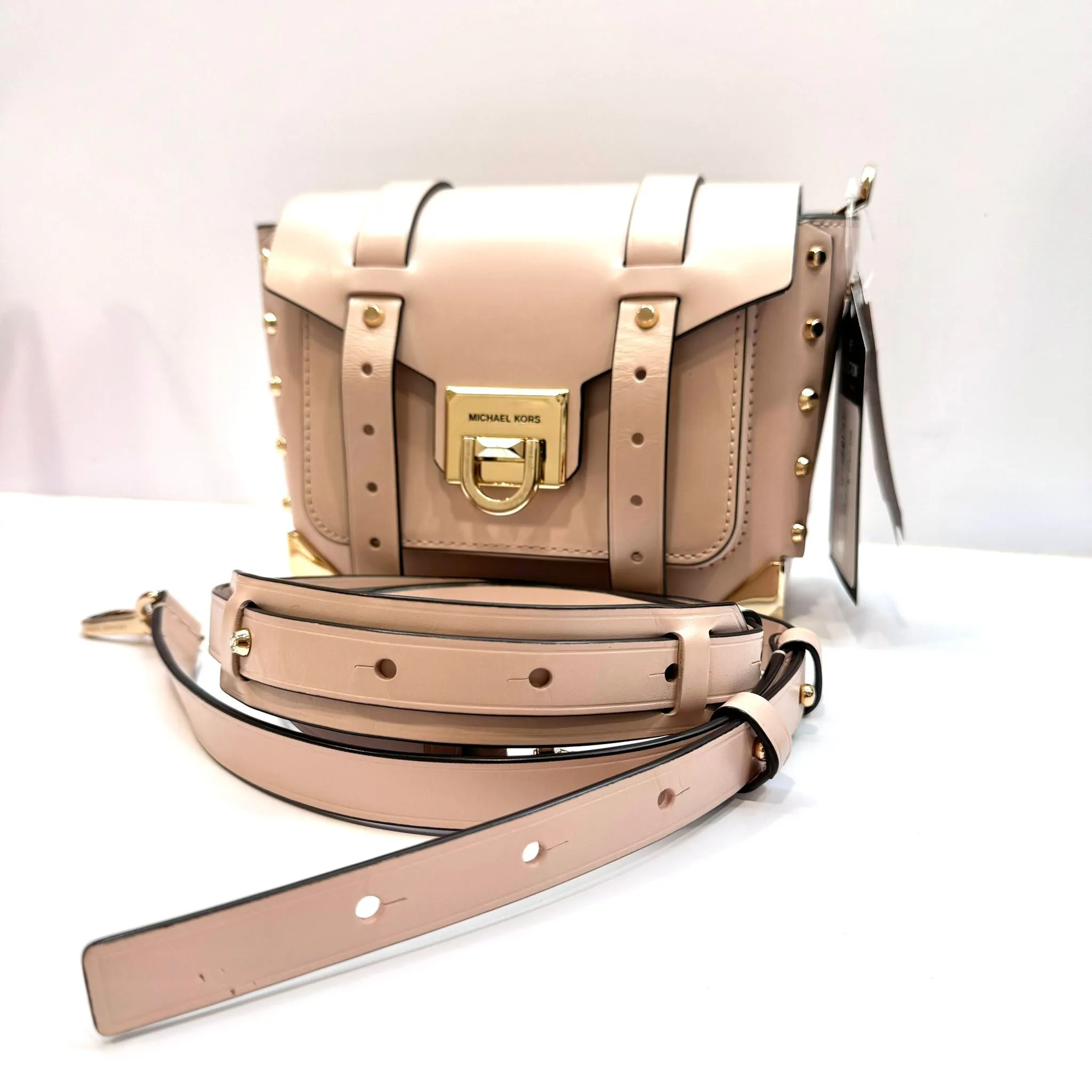 Michael Kors Beige Shoulder Bag