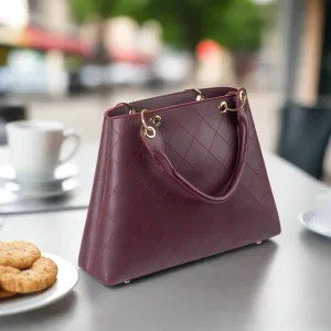 Modest Maroon Handbag