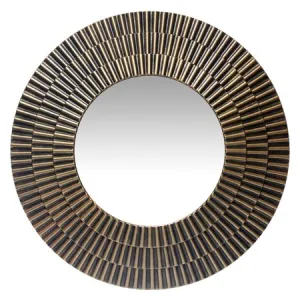 Moreno Round Wall Mirror - 22W x 22H in.