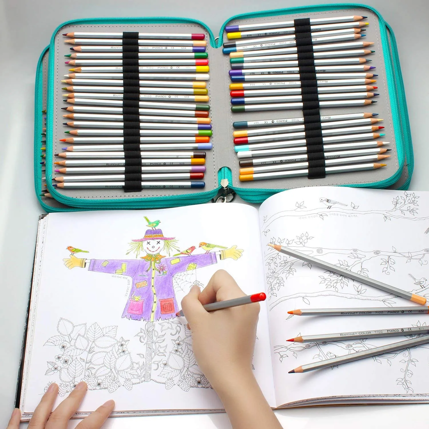 Multi-Compartment Pencil Case