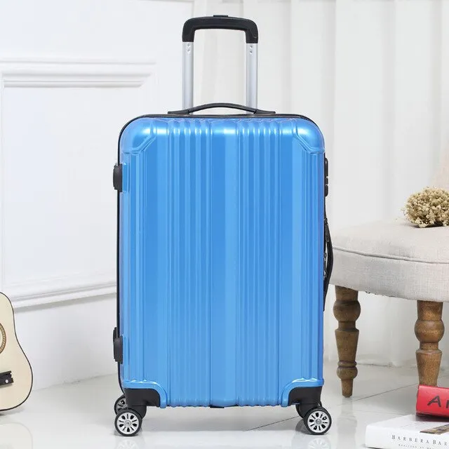 New hot suitcase carry-ons Women travel Spinner rolling luggage on wheels 20/22/24 inch Cabin trolley box fashion men's luggage