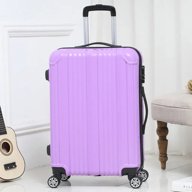 New hot suitcase carry-ons Women travel Spinner rolling luggage on wheels 20/22/24 inch Cabin trolley box fashion men's luggage