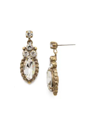 Noble Navette Drop Earring