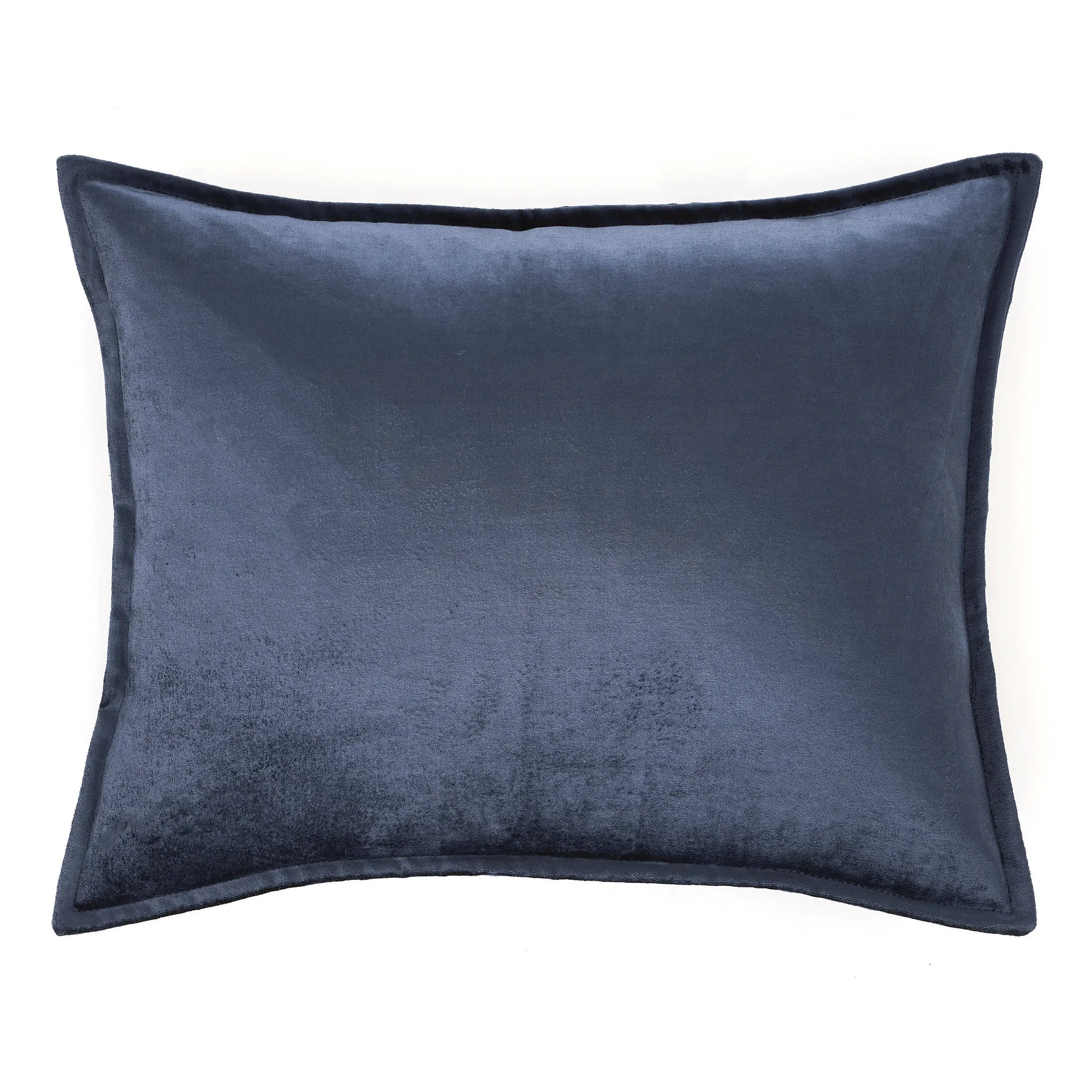 Panne Velvet Sapphire Decorative Pillow Cover