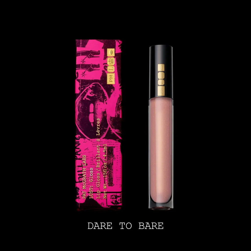 Pat McGrath Lust: Gloss Lip Gloss - Dare to Bare (Peach With Gold Shimmer)