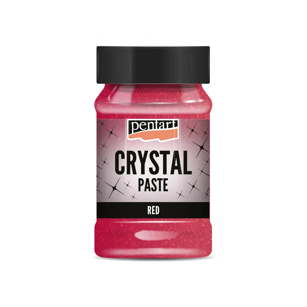 Pentart Crystal Paste 100 ml- Red