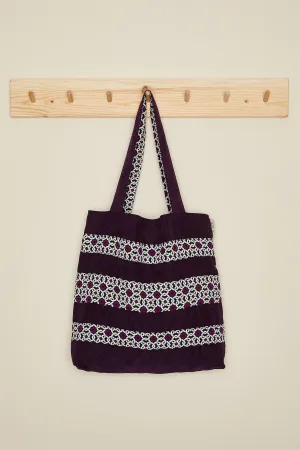 Polyester Hand Shoulder Bag Knitting Work Honeycomb Patterned Daily Tote Bag,CK-8