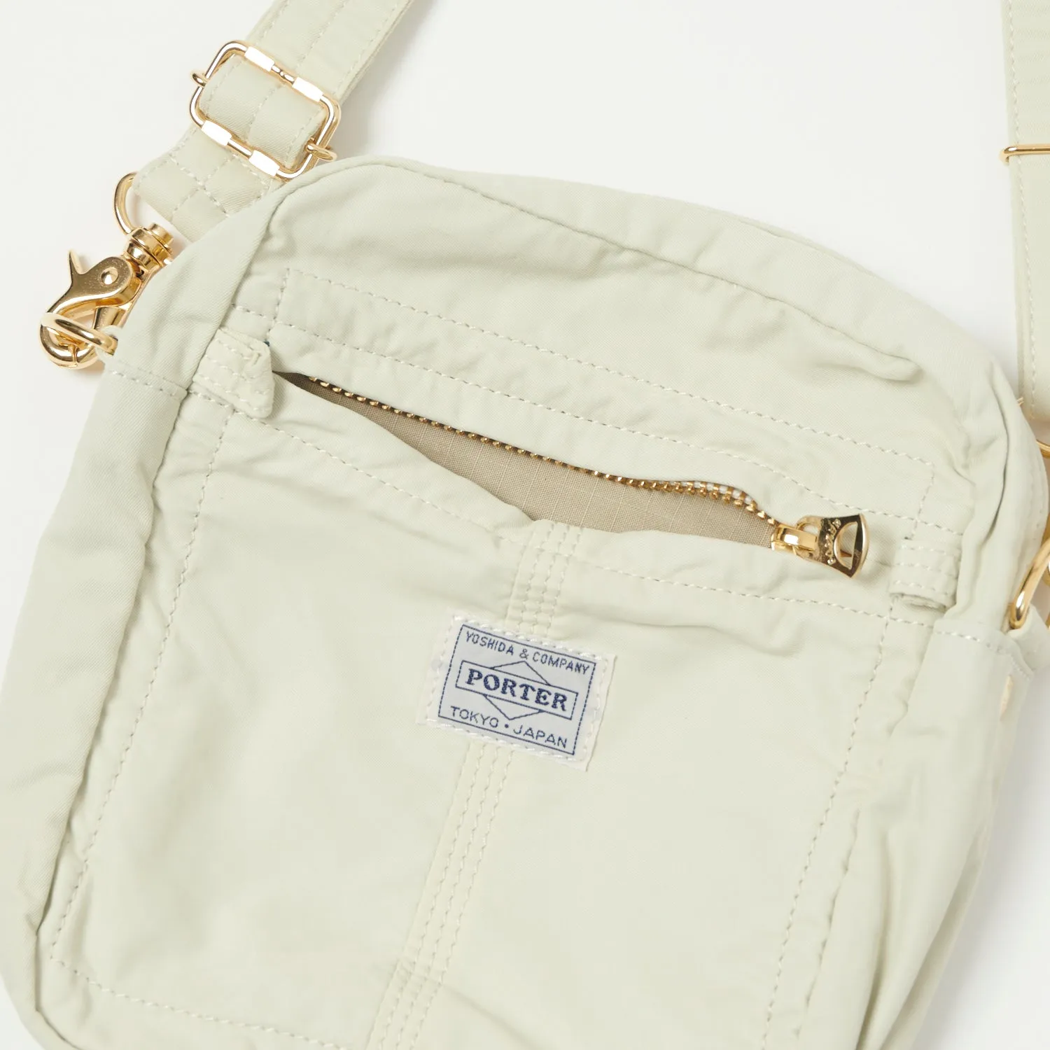 Porter-Yoshida & Co. Mile Shoulder Bag - White