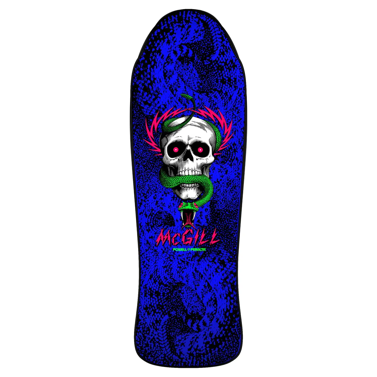 Powell Peralta Bones Brigade Mike McGill Skull & Snake Blacklight Deck Series 14 - 9.90"