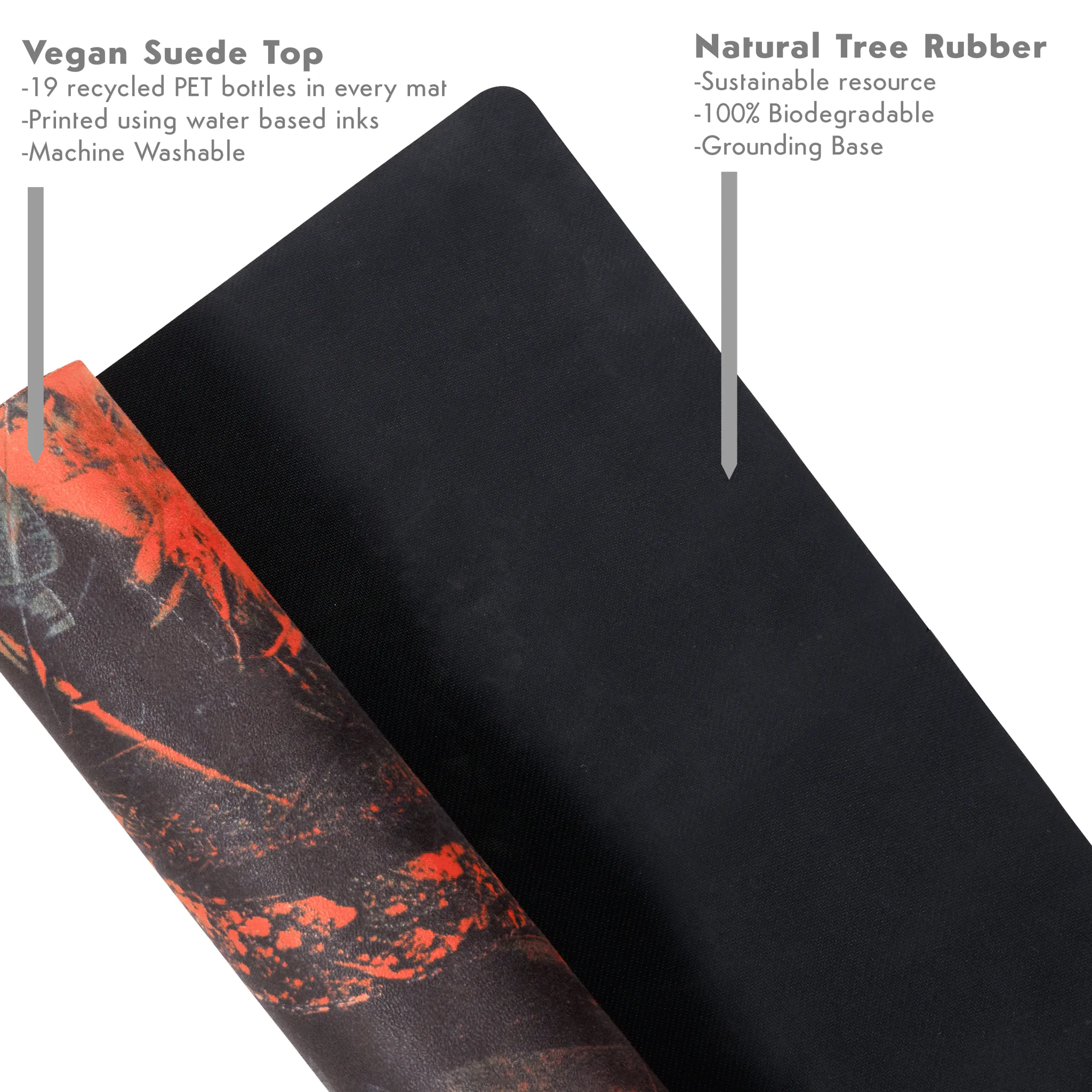 Prometheus Red Gallery Yoga Mat