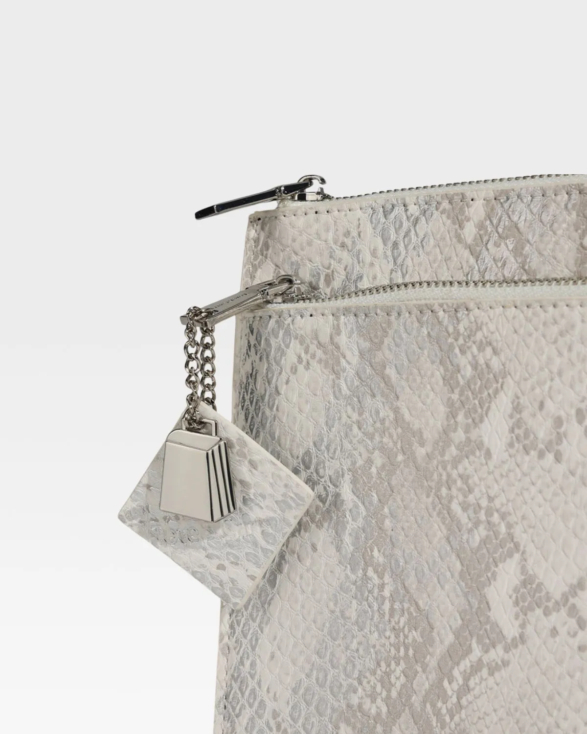 PY Clutch Handbag in White