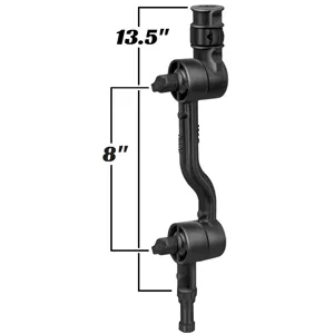 RAM Mount Adjustable Adapt-a-Post 13.5in Extension Arm