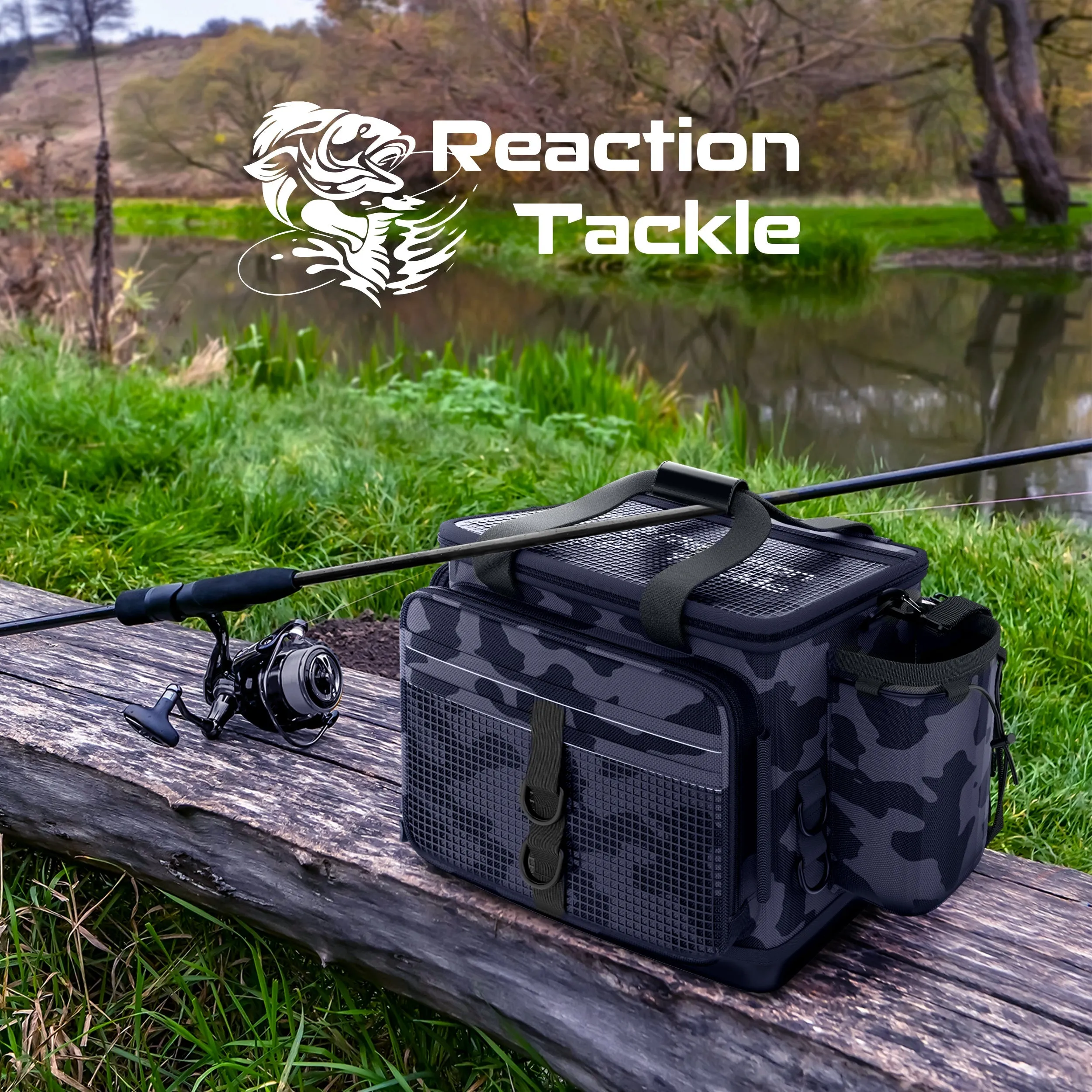 Reaction Tackle Camo Tackle Bag