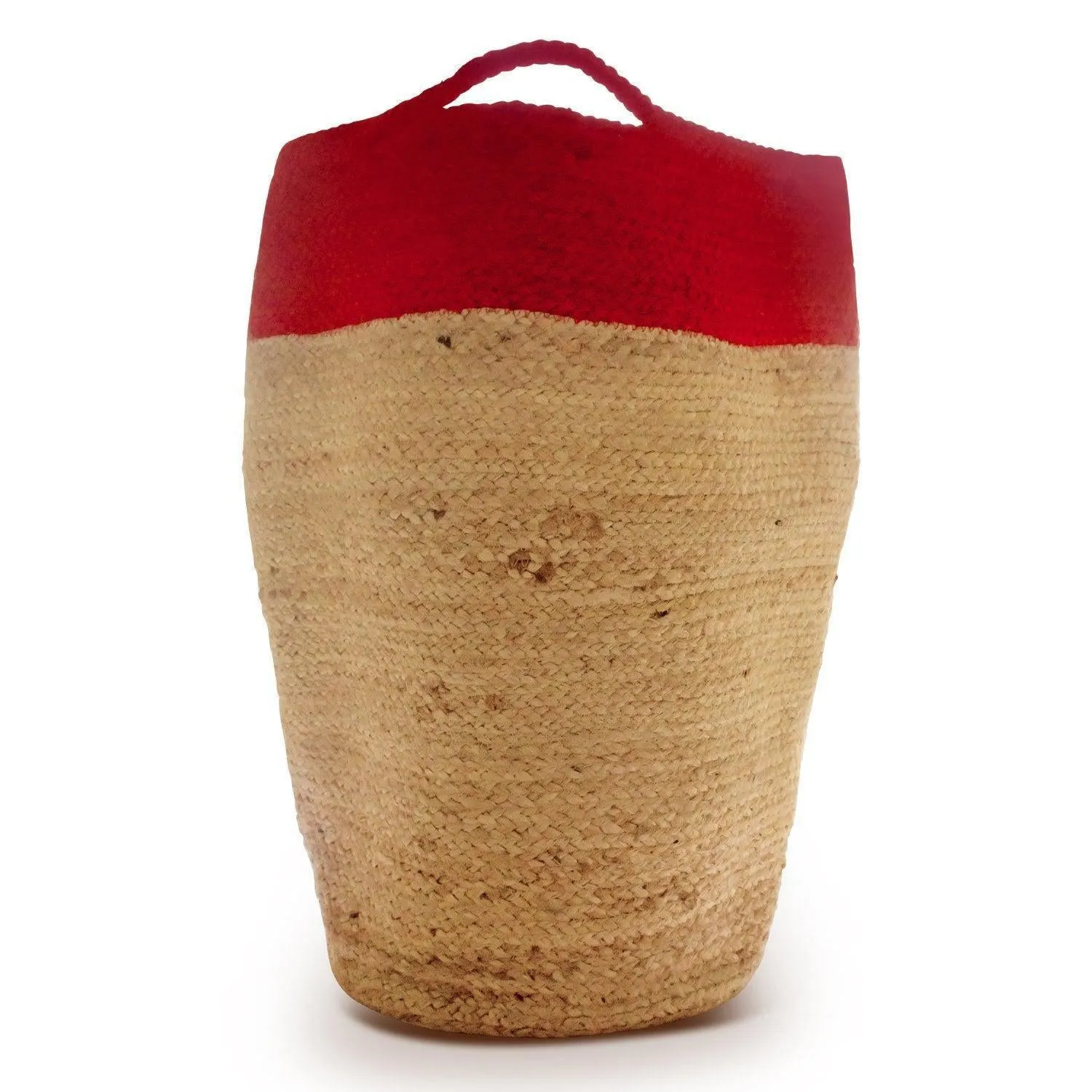 Red Jute Planter Cum Storage Basket (S,M,L)