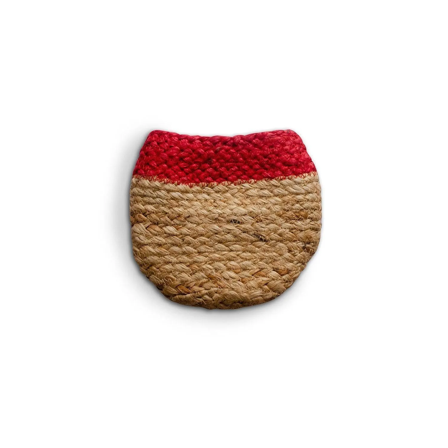 Red Jute Planter Cum Storage Basket (S,M,L)