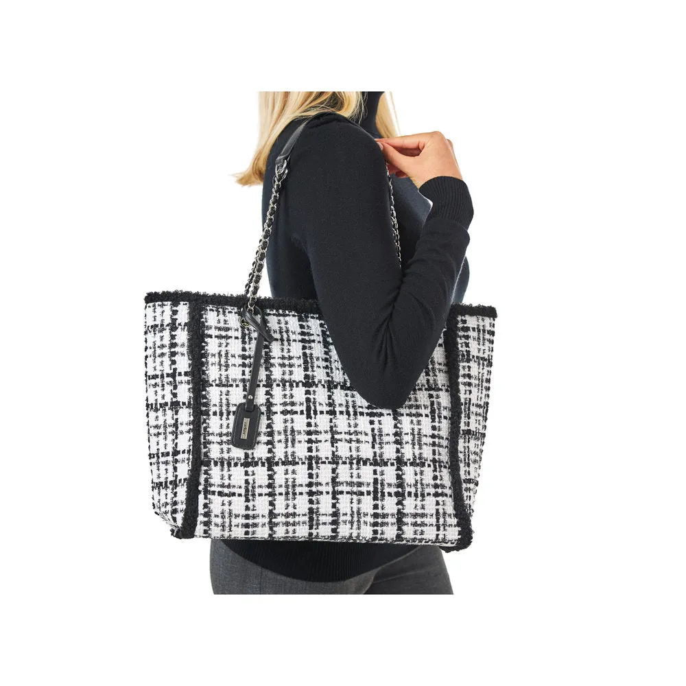 Rieker Handbag White/Black H1667-90