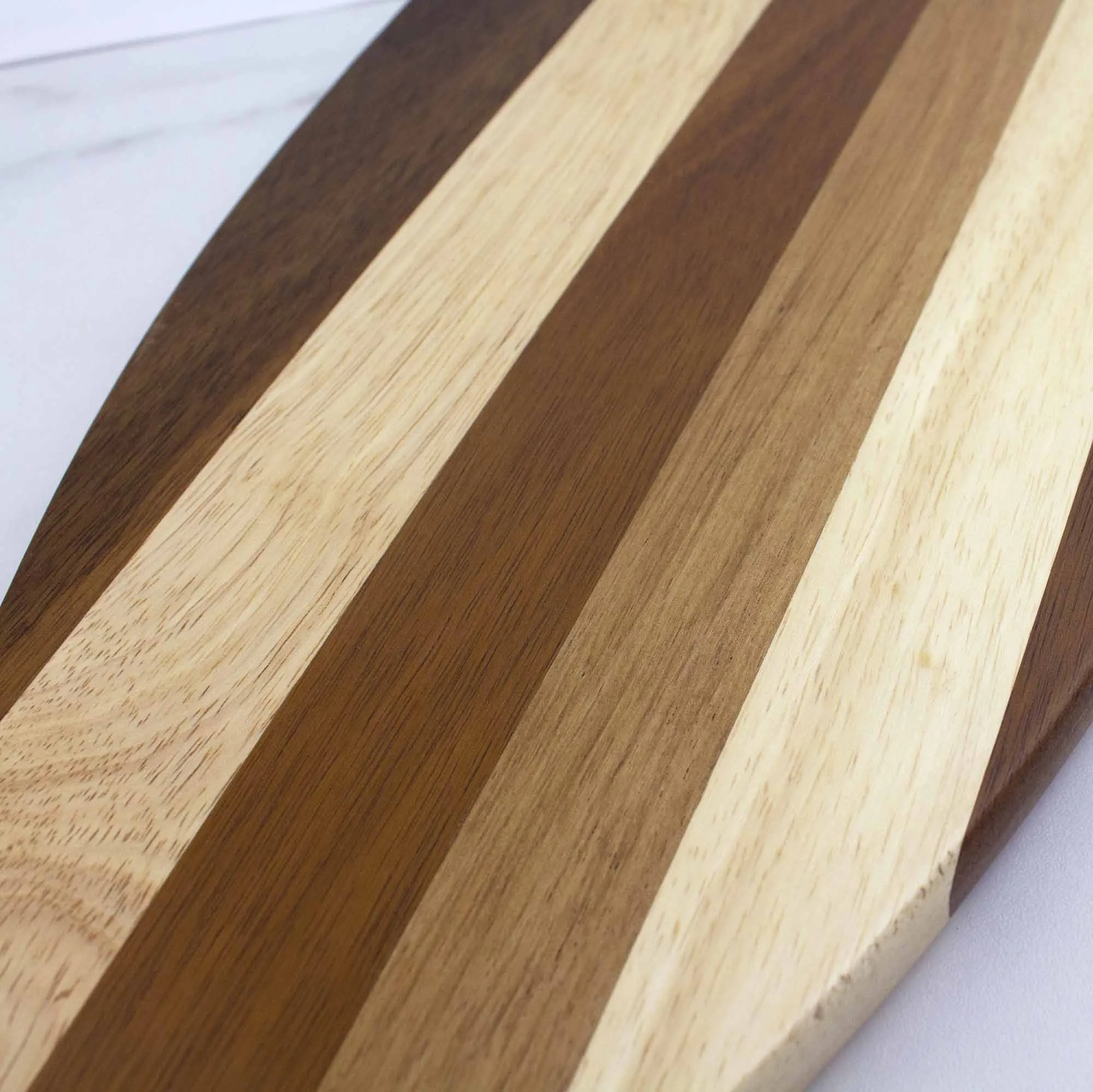 Rock & Branch® Shiplap Series Surfboard Shaped Cutting Board