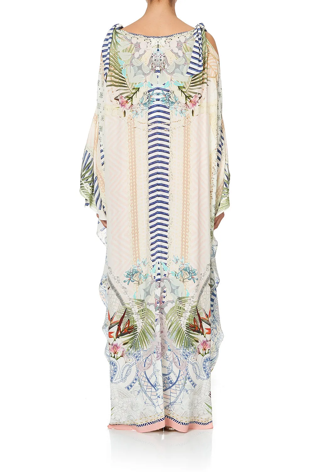 SCARF TIE KAFTAN BEACH SHACK