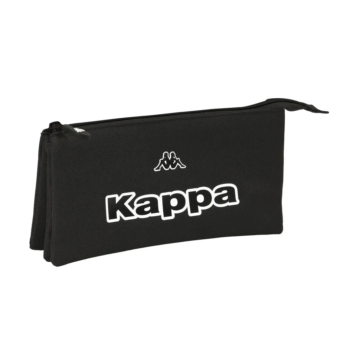 School Case Kappa Black (22 x 3 x 12 cm)