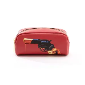 Seletti Toiletpaper Small Beauty Case Revolver