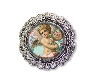 Shabby Chic Valentine Cherub