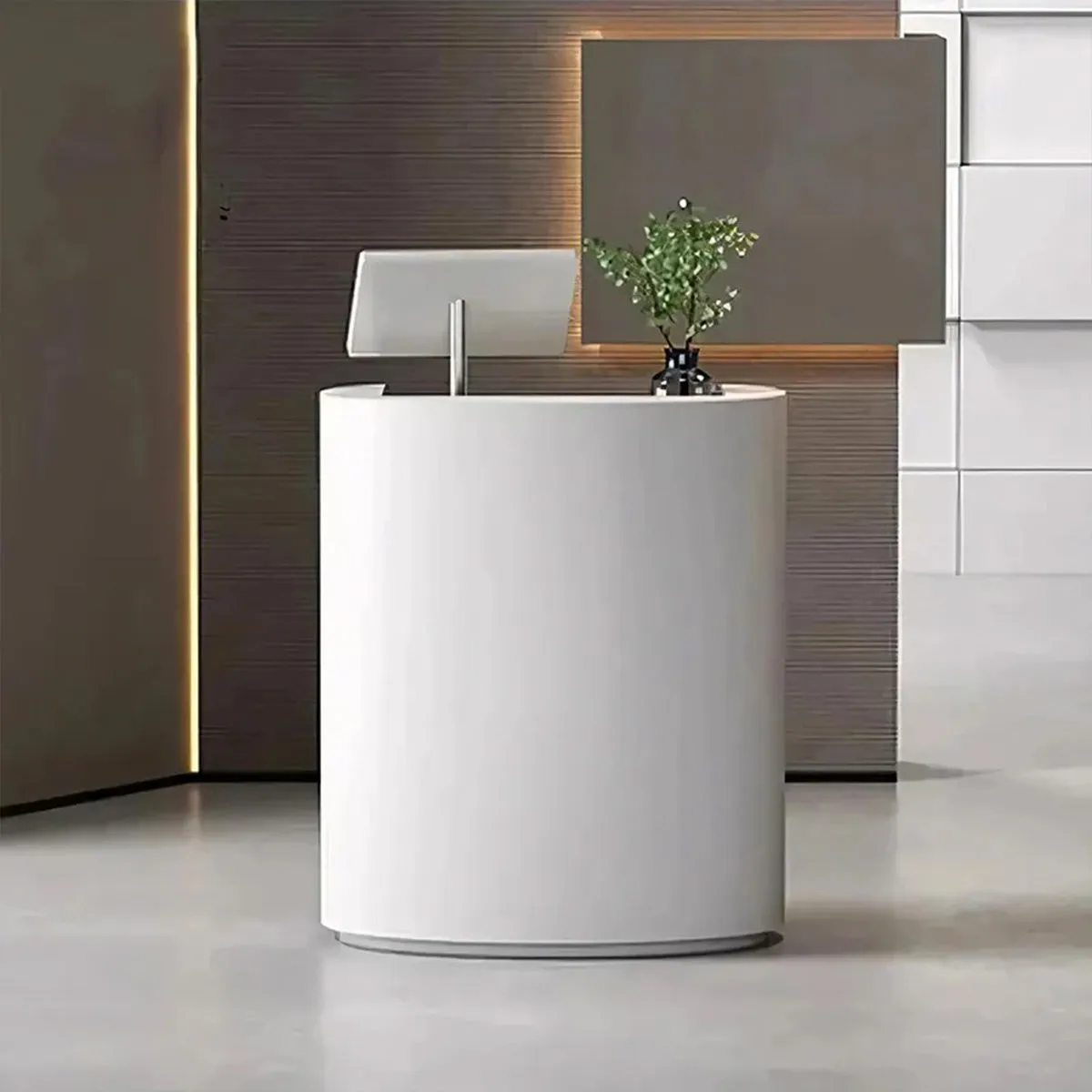 Simple Fashion Small Reception Desk