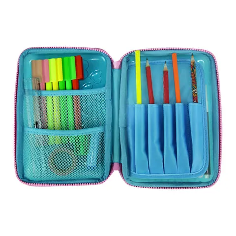 Smily Kiddos PVC Pencil caseLight Blue SK11001013