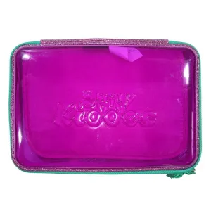 Smily PVC Pencil Case, Purple