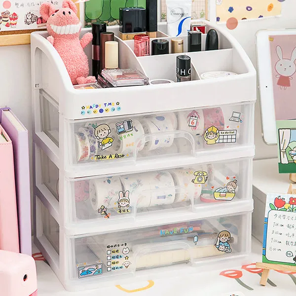 Stackable Desk Drawer Stationery Holder