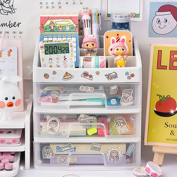 Stackable Desk Drawer Stationery Holder